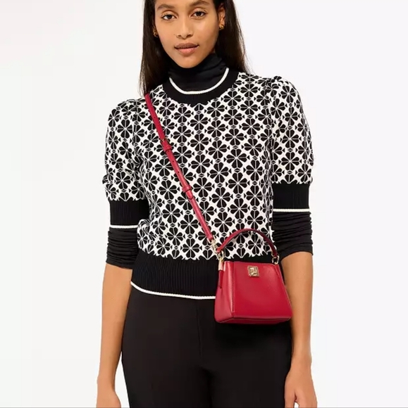Kate Spade Phoebe Mini Top Handle Crossbody in Red - Picture 1 of 14